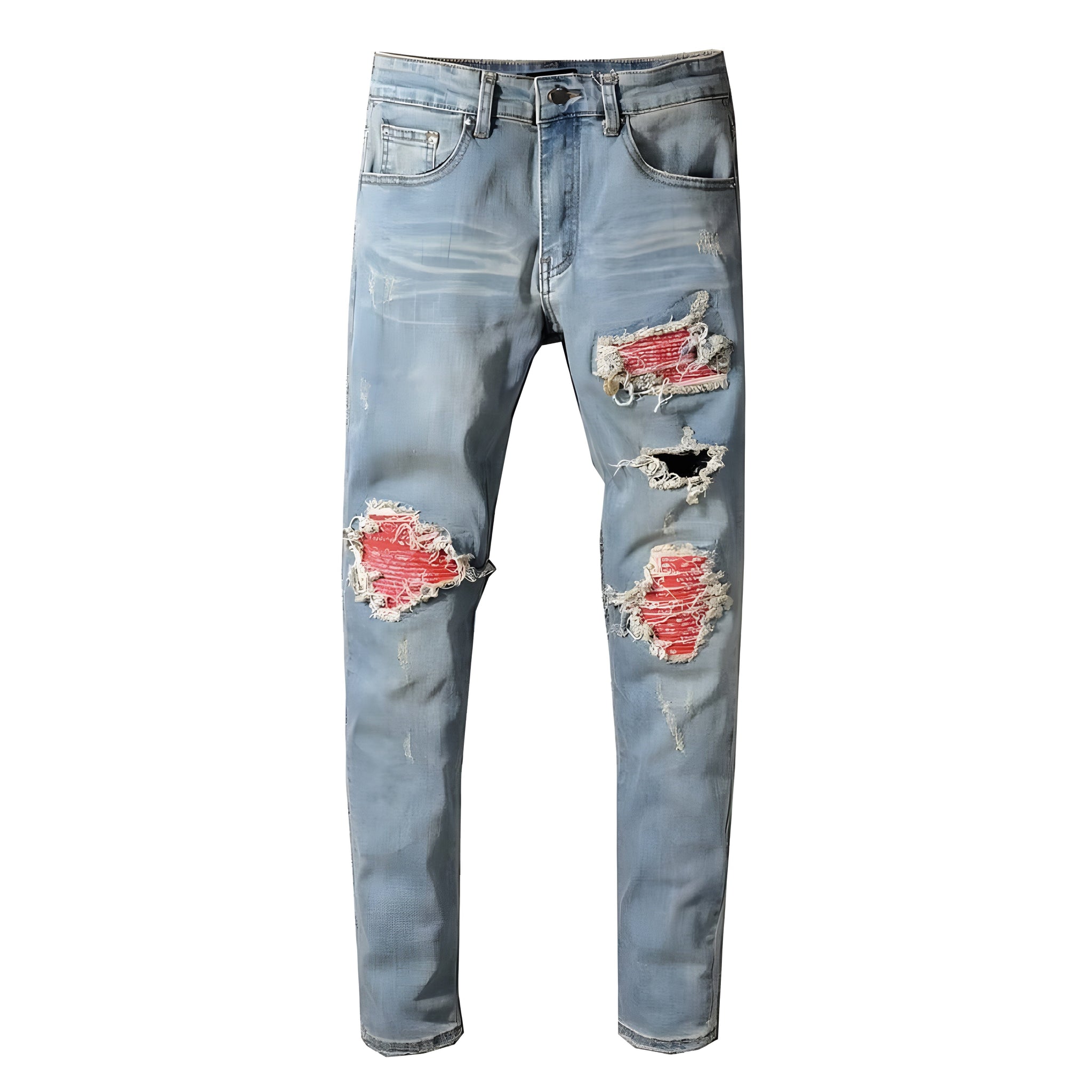 The Carnage Distressed Biker Jeans designer jeans store 28 