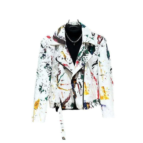 The Radcliffe Graffiti Print Jacket WellMan Studios 