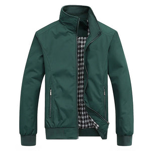 The Orlin Long Sleeve Bomber Jacket WellMan Studios Green XXS 