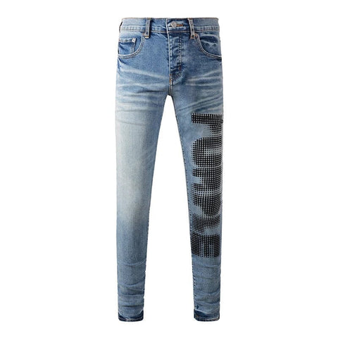 The Wayfarer Distressed Denim Jeans WellMan Studios 28 