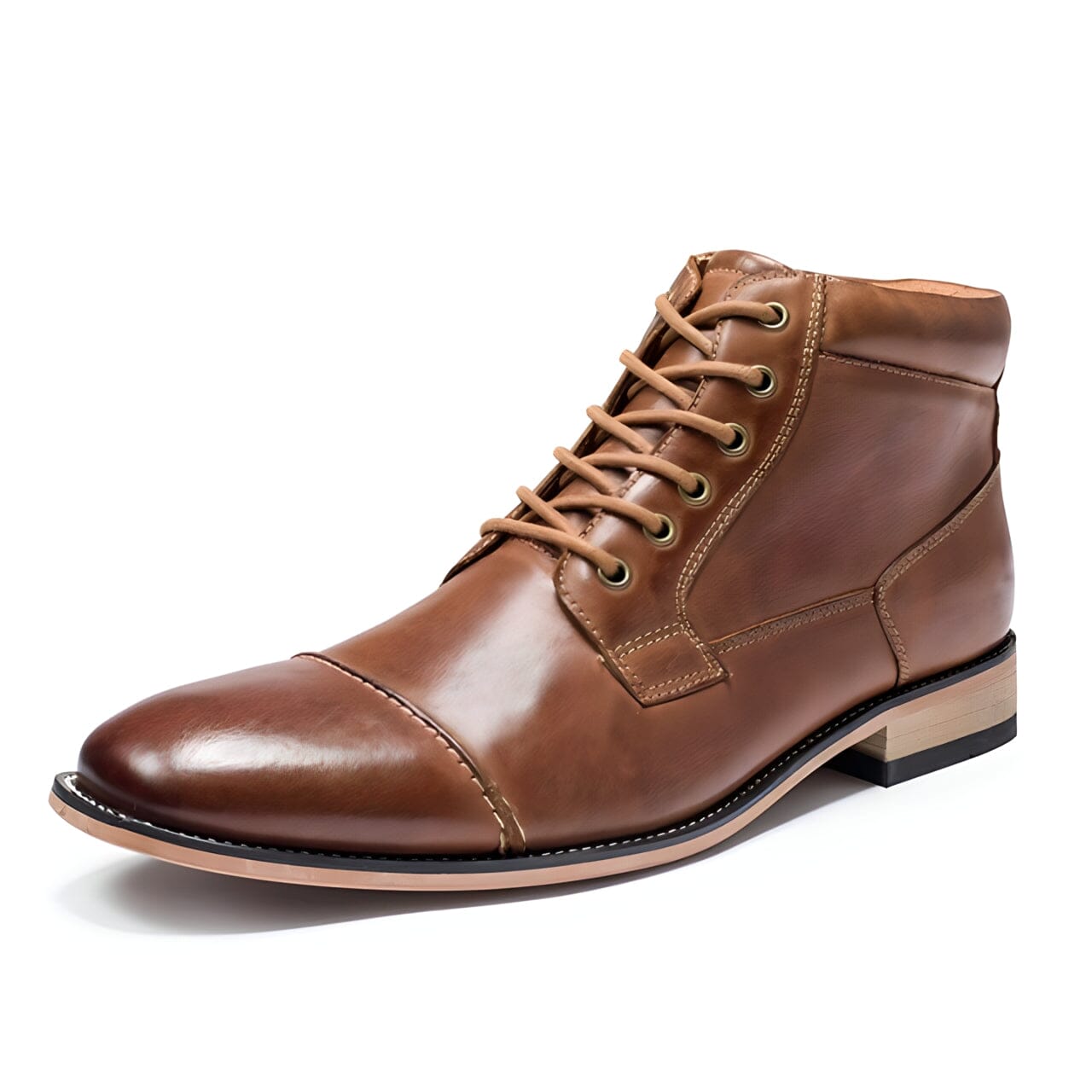 The Carlton Oxford Ankle Boots - Brown Well Worn EU 44 / US 11 