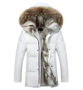 The Polar Faux Fur Winter Jacket - Multiple Colors Batmo High Quality Store White XXS 