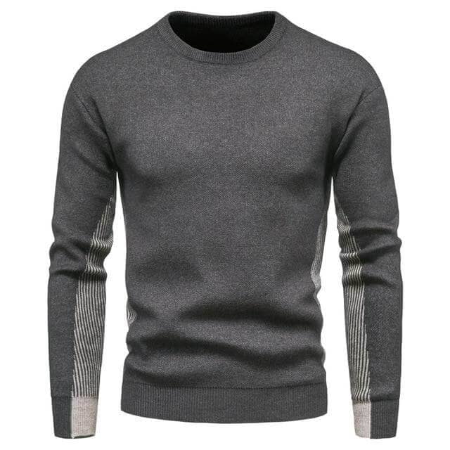 The Russell Slim Fit Pullover Sweater - Multiple Colors Well Worn Dark Grey XS 