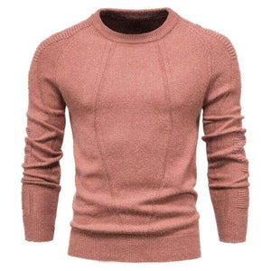 The Beckham Slim Fit Pullover Sweater - Multiple Colors Shop5798684 Store Salmon XS 