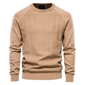 The Nelson Slim Fit Pullover Sweater - Multiple Colors Well Worn Khaki XL 